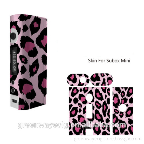 Cool design, Subox Mini Stickers, ecig skin, Subox Mini Sticker/Skin/Wrap M80, istick, cloupor Mod Skin Waterproof